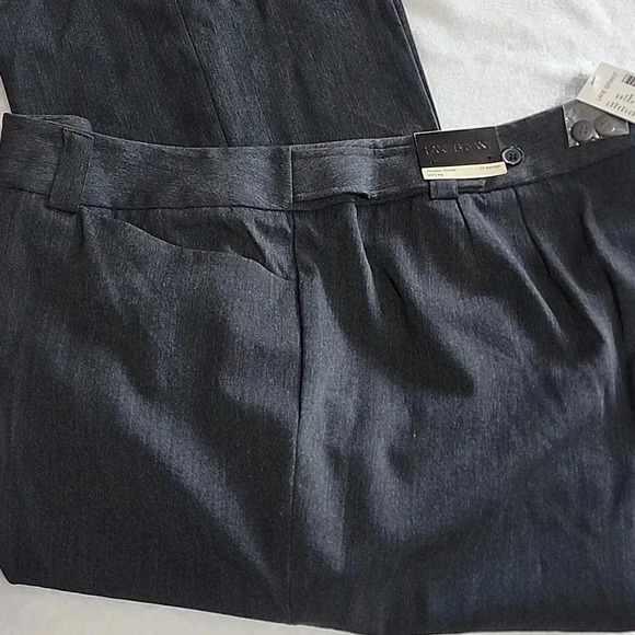 Women's Lane Bryant Houston Trouser, Charcoal Gray, Size 22, NWT - Picture 2 of 8